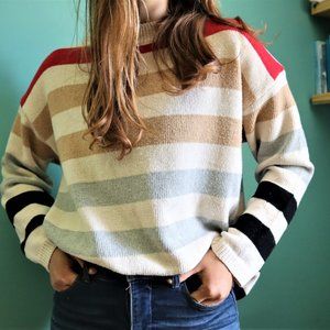 Andthewhy oversized striped sweater size S/M